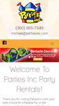 Mobile Screenshot of partiesinc.com
